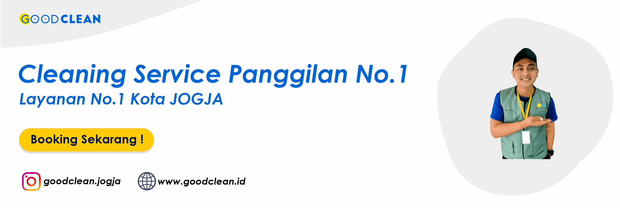 GoodClean – No.1 Jasa Bersih Kost & Rumah Jogja !