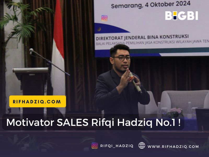 Rifqi Hadziq – Motivator Sales Marketing Indonesia No.1
